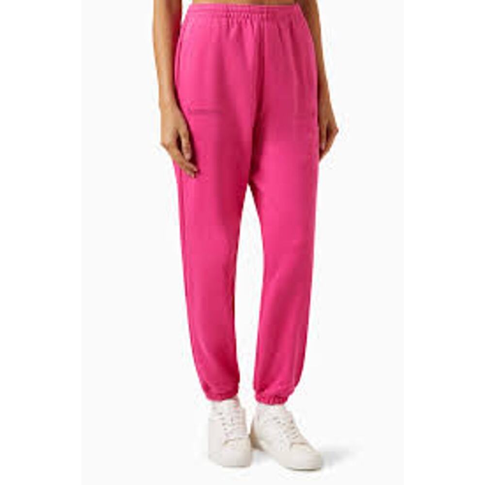 Pangaia Sweatpant Jogger Womens Size Medium Foxglove Hot Pink
